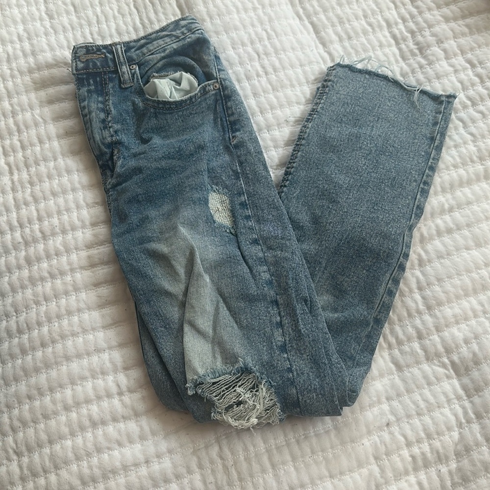 straight leg jeans!!
